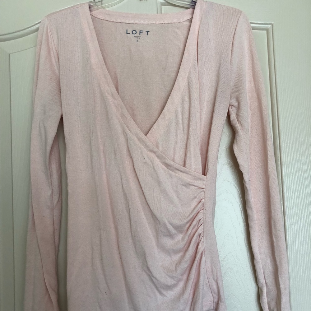 Knit Wrap Top